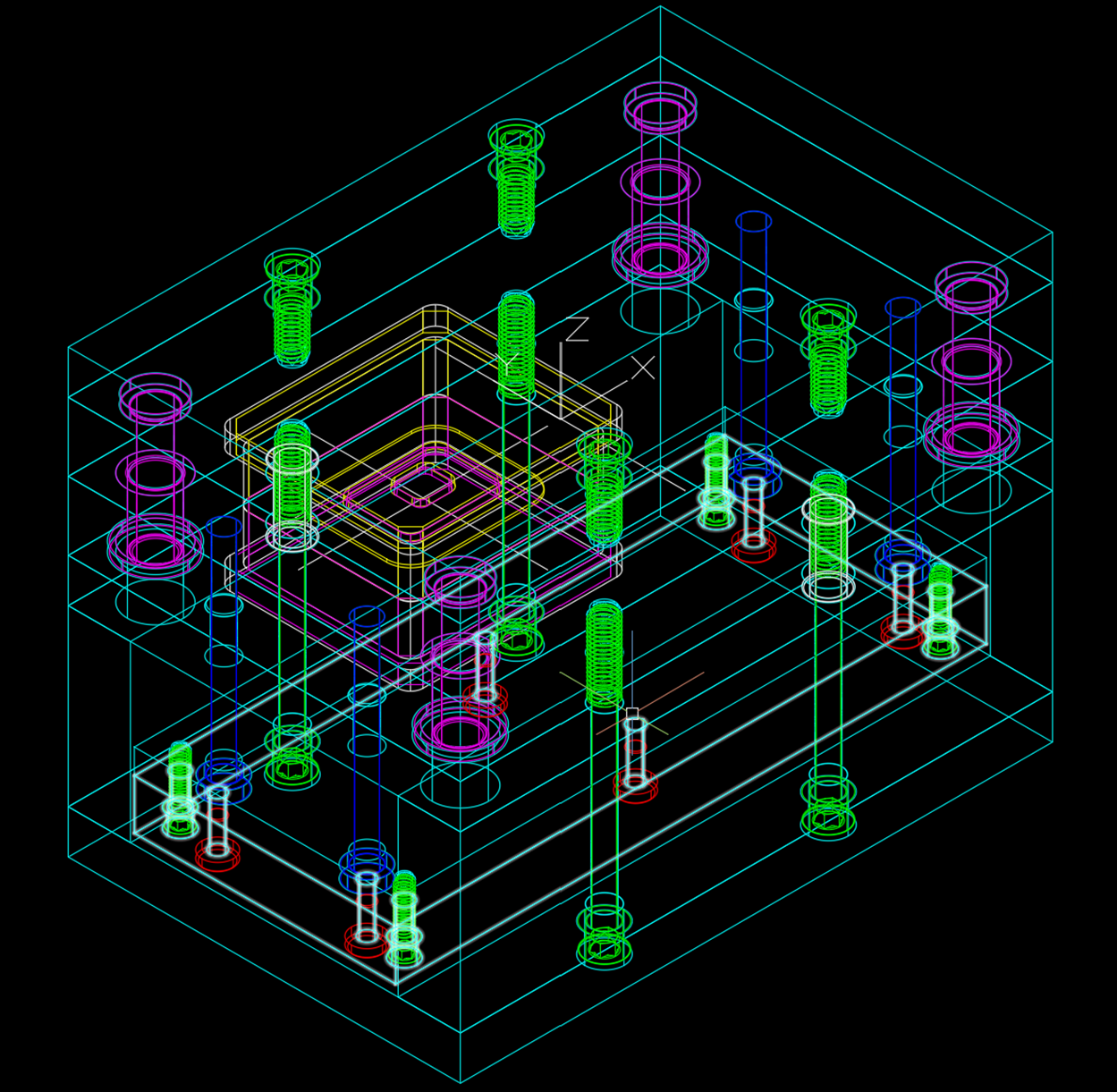 A wireframe of a machine

AI-generated content may be incorrect.