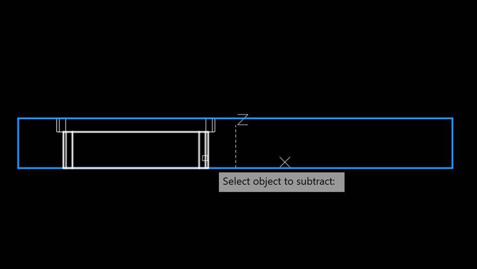 A drawing of a table